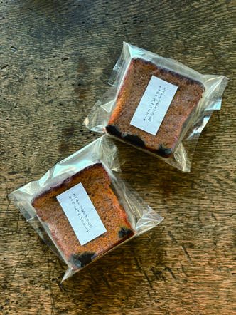 Spelt and plum caramel pound cake