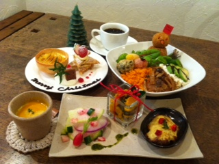 クリスマス限定スペシャルランチの写真