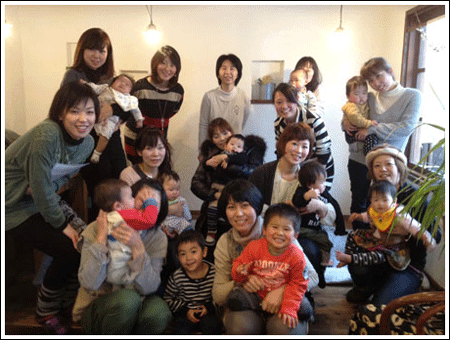 ２月１７日の喜楽なお産と子育ての会 × キトテノワの様子１