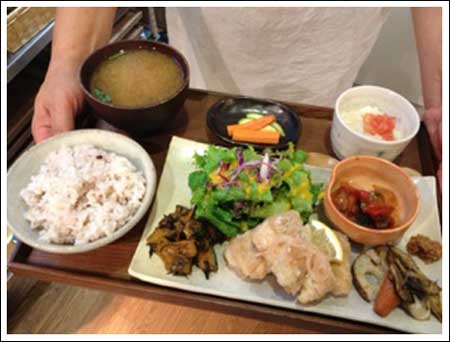 車麩の唐揚げ フルーティーレモンソース