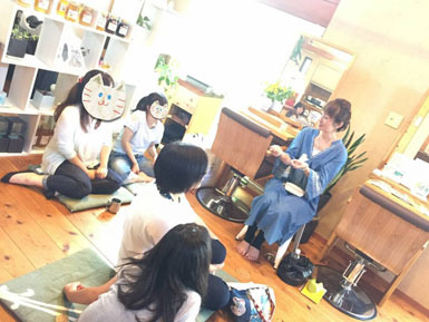 喜楽なお産と子育ての会×キトテノワ ランチの会2018-09-14