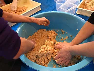 キトテノワx島光 味噌作りワークショップ2019-02-21