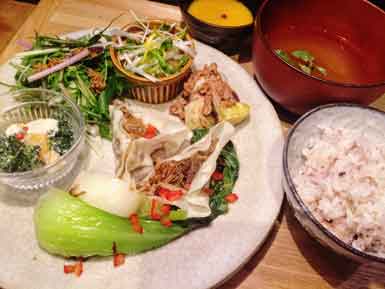 12月の野菜たっぷりランチ